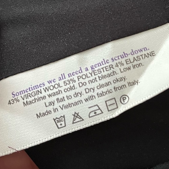 MM. Lafleur Gray Wool Blend Trouser Dress Pants - Picture 4 of 6